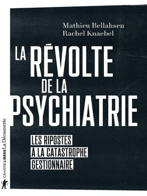cover image of La révolte de la psychiatrie